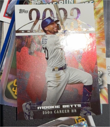 2024 Topps Series 1 2023 Greatest Hits #23GH-28 Mookie Betts — front