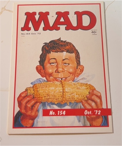 MAD Magazine #154 - October 1972 — front