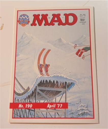 1992 Lime Rock Mad Magazine #190 April 1977 — front