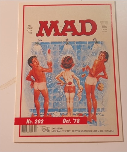 1992 Lime Rock Mad Magazine #202 October 1978 — front