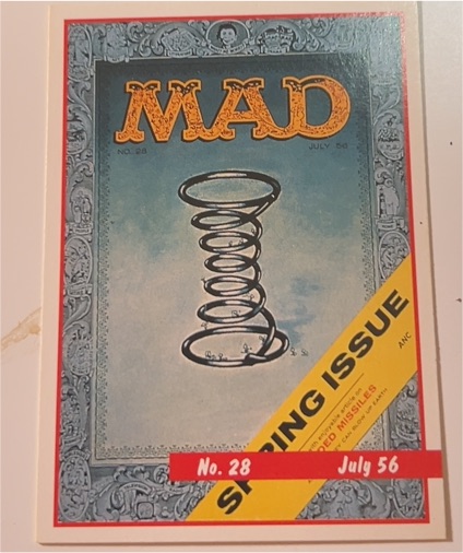 1992 Lime Rock Mad Magazine #28 July 1956 — front