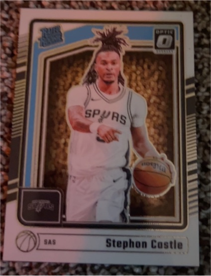 2024-25 Panini Donruss Optic #254 Stephon Castle — front