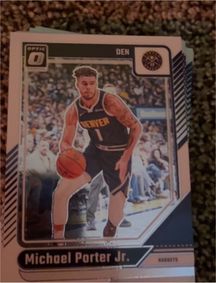2024-25 Panini Donruss Optic #13 Michael Porter Jr. — front