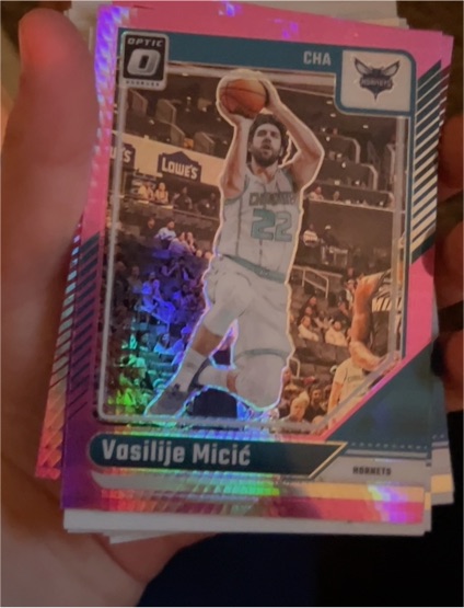 2024-25 Panini Donruss Optic #55 Vasilije Micic — front