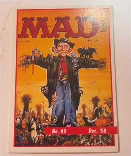 1992 Lime Rock Mad Magazine #43 December 1958 — front