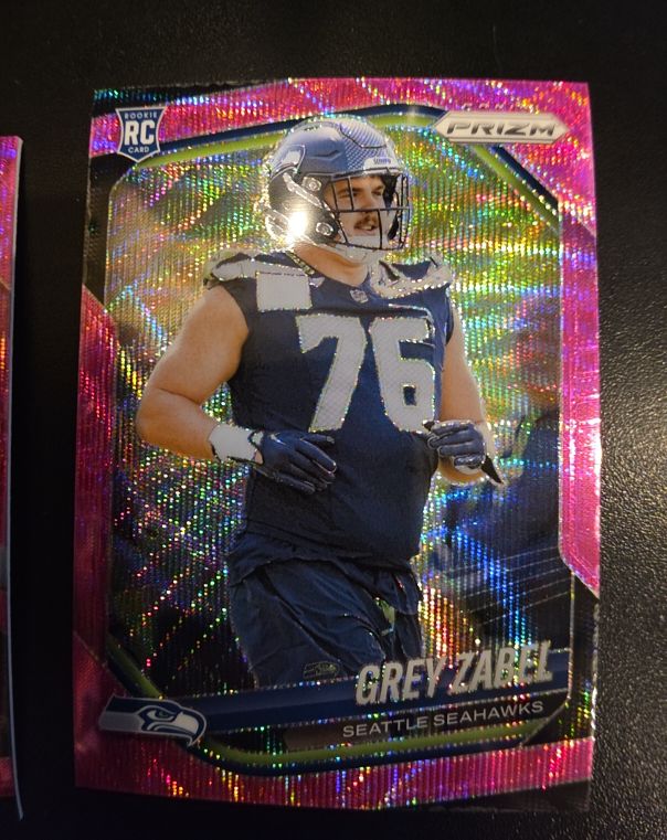 2025 Panini Prizm #387 Grey Zabel — front