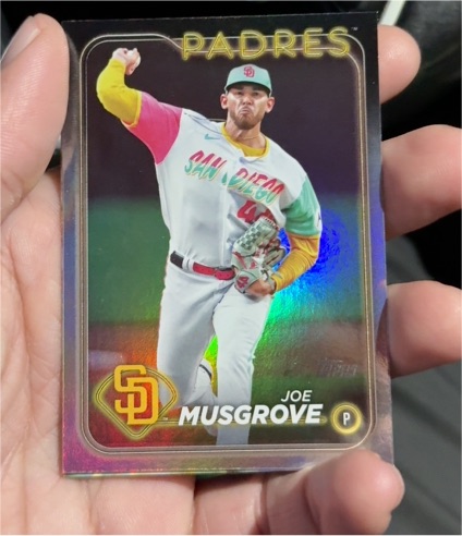 2024 Topps Series 1 #205 Joe Musgrove — front