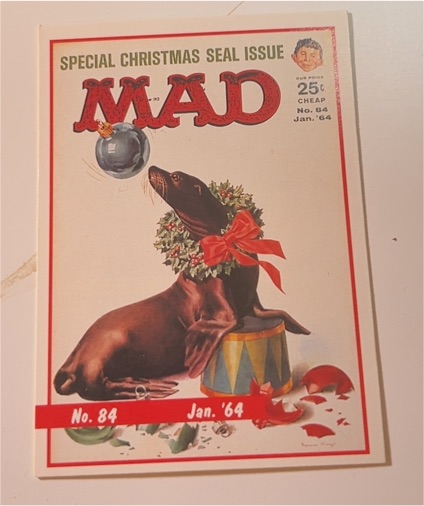 MAD Magazine #84 January 1964 Special Christmas Seal Issue — front