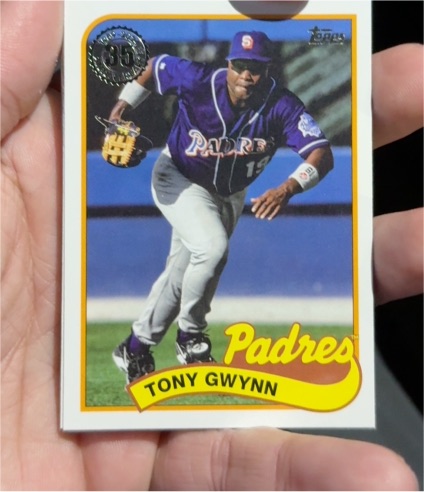2024 Topps Series 1 1989 Topps Baseball #89B-73 Tony Gwynn — front