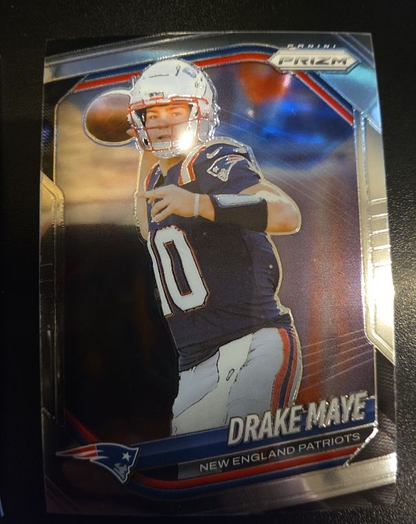 2025 Panini Prizm #165 Drake Maye — front