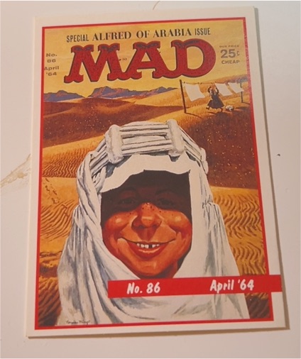 1992 Lime Rock Mad Magazine #86 April 1964 Alfred of Arabia — front