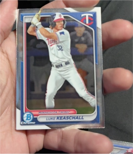 2024 Bowman Chrome Prospects #BCP-122 Luke Keaschall — front