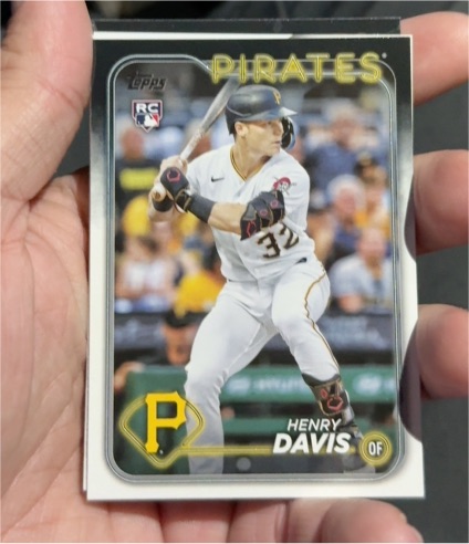 2024 Topps #295 Henry Davis — front