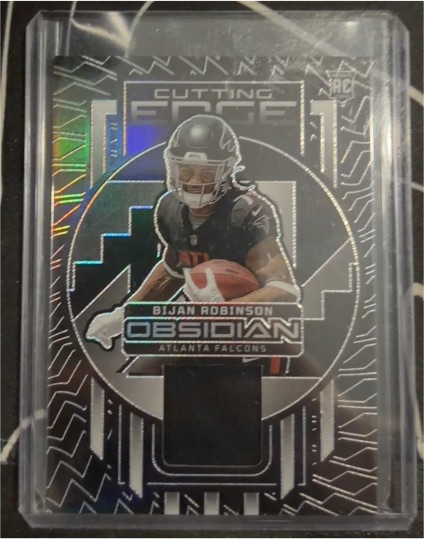 2023 Panini Obsidian #CEM-BRO Bijan Robinson — front