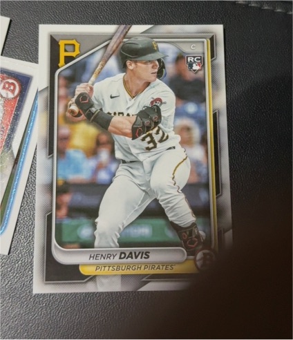 2024 Bowman #61 Henry Davis — front