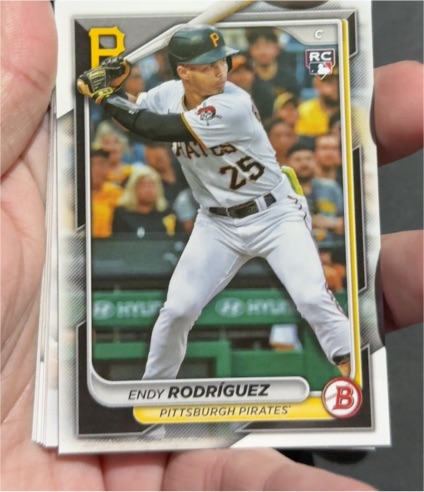 2024 Bowman #68 Endy Rodriguez — front