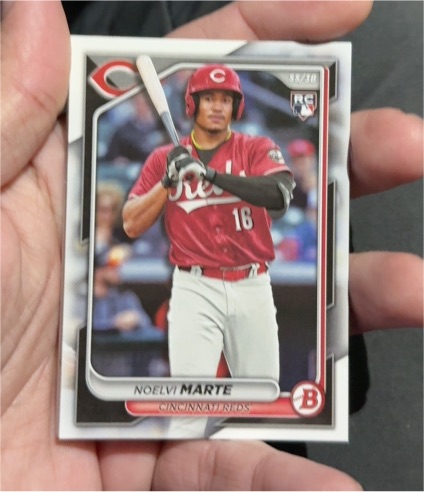 2024 Bowman #80 Noelvi Marte — front