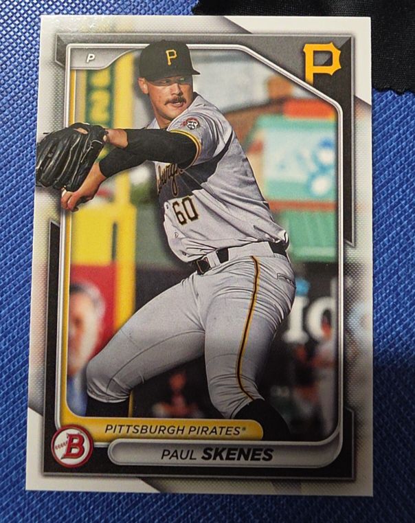 2024 Bowman Base Prospect #BP-125 Paul Skenes — front