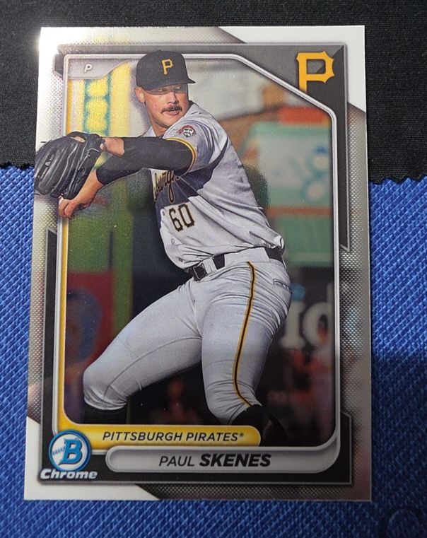 2024 Bowman Chrome #BCP-125 Paul Skenes — front