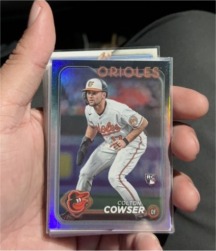 2024 Topps Chrome #278 Colton Cowser — front