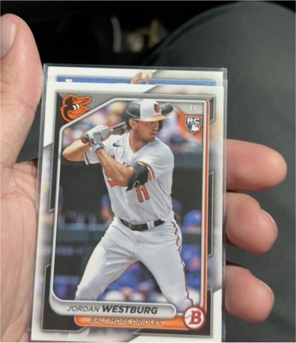 2024 Bowman #42 Jordan Westburg — front