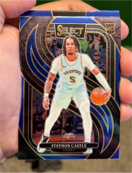2024-25 Panini Select #175 Stephon Castle — front