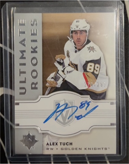 2017-18 Upper Deck Ultimate Collection #88 Alex Tuch — front