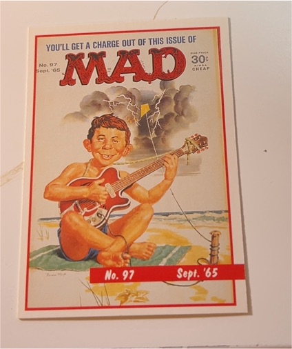 1992 Lime Rock Mad Magazine #97 September 1965 — front