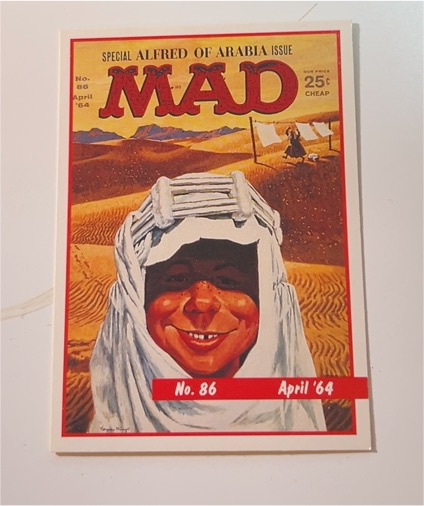 1992 Lime Rock Mad Magazine #86 Alfred of Arabia April 1964 — front