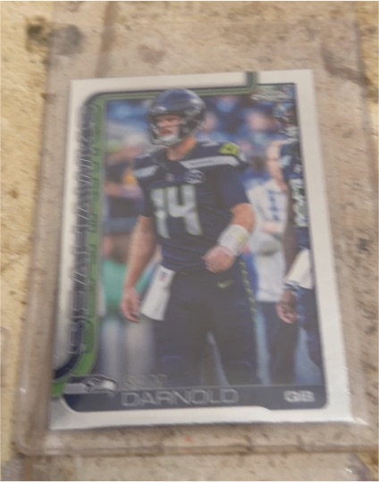 2025 Topps Chrome #275 Sam Darnold — front