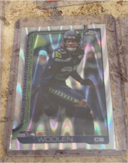 2025 Topps Chrome #278 Riq Woolen — front