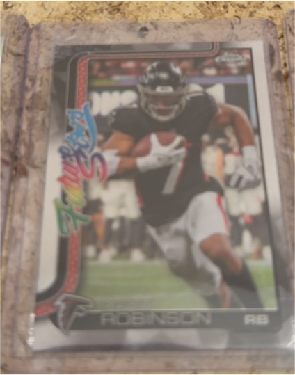 2025 Topps Chrome #FS-9 Bijan Robinson Future Stars — front