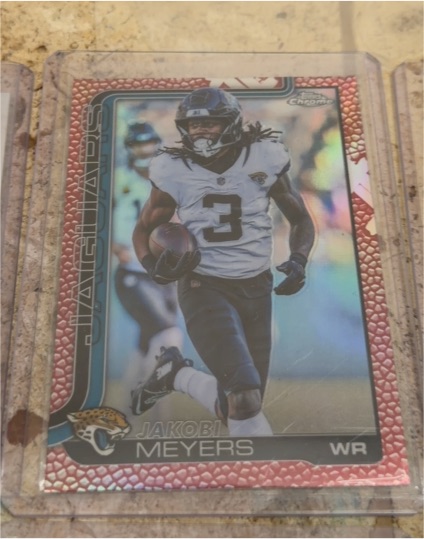 2025 Topps Chrome #176 Jakobi Meyers — front
