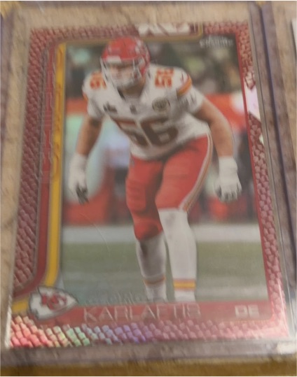 2025 Topps Chrome #152 George Karlaftis — front