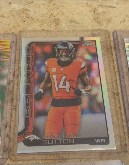 2025 Topps Chrome #86 Courtland Sutton — front