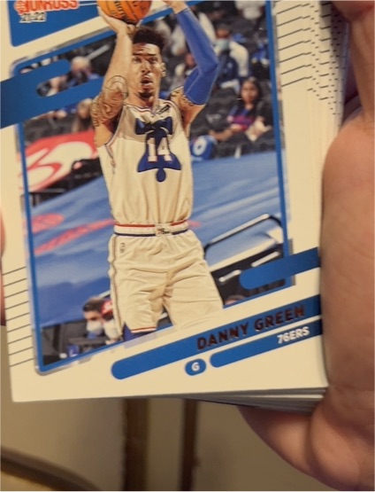 2021-22 Donruss #176 Danny Green Philadelphia 76ers — front