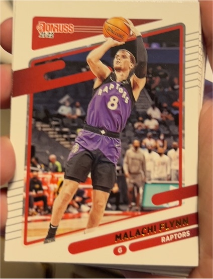 2021-22 Donruss #153 Malachi Flynn — front