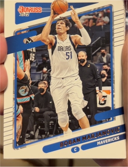 2021-22 Panini Donruss #70 Boban Marjanovic — front