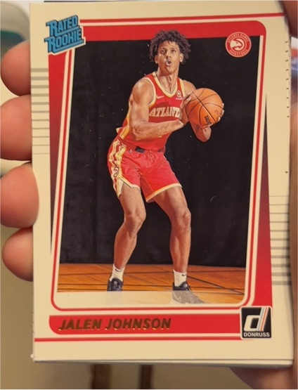 2021-22 Panini Donruss #231 Jalen Johnson — front