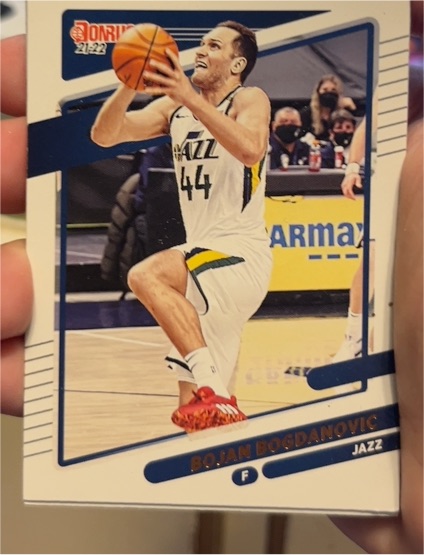 2021-22 Panini Donruss #190 Bojan Bogdanovic — front