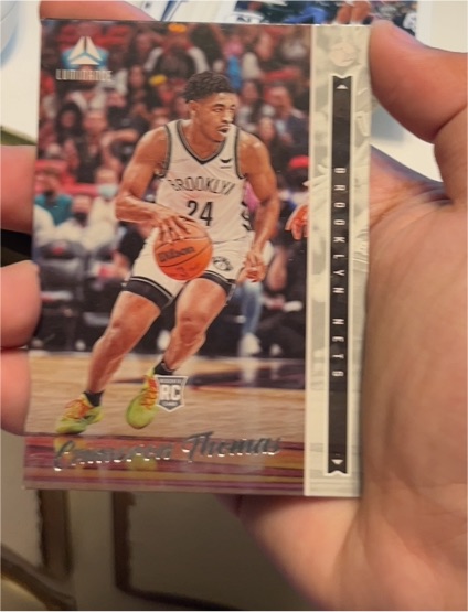 2021-22 Panini Chronicles Luminance #239 Cameron Thomas Rookie — front