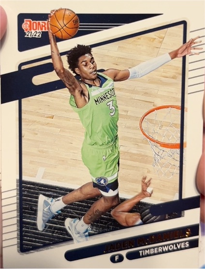 2021-22 Donruss #78 Jaden McDaniels — front