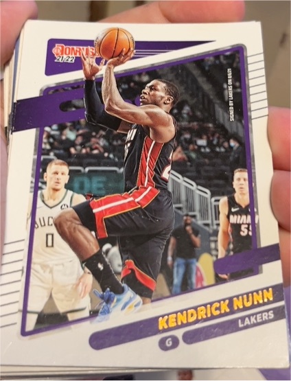 2021-22 Panini Donruss #84 Kendrick Nunn — front