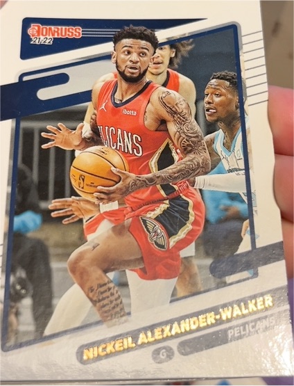 2021-22 Panini Donruss #170 Nickeil Alexander-Walker — front