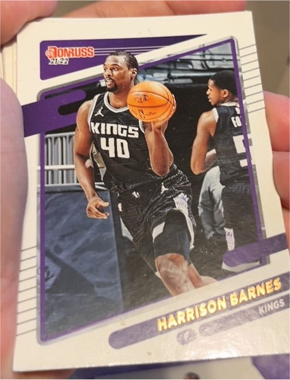 2021-22 Donruss #53 Harrison Barnes — front