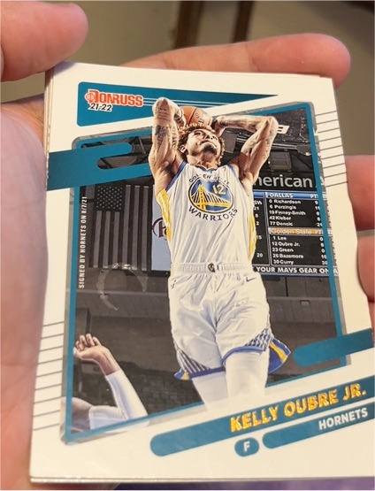 2021-22 Donruss #137 Kelly Oubre Jr. — front