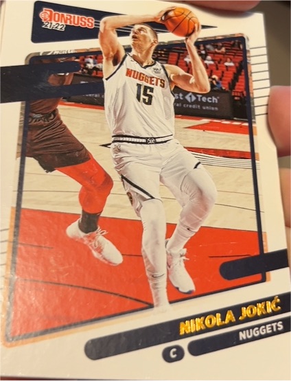 2021-22 Panini Donruss #28 Nikola Jokic — front