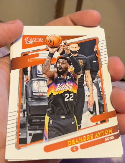 2021-22 Panini Donruss #162 Deandre Ayton — front