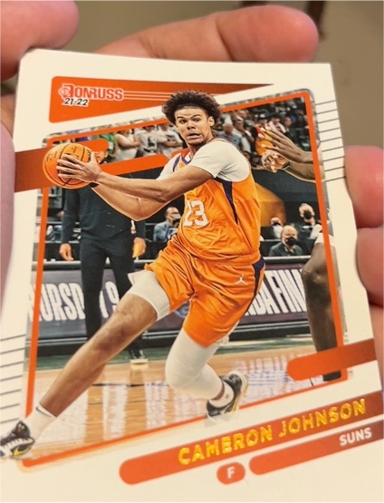 2021-22 Donruss #71 Cameron Johnson — front