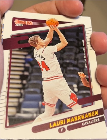 2021-22 Donruss #149 Lauri Markkanen — front